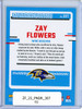 Zay Flowers 2023 Donruss #307 (CQ)
