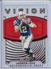Andrew Luck 2016 Clear Vision, Vision #15 Red (#18/49)
