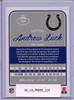 Andrew Luck 2016 Donruss #124