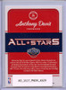 Anthony Davis 2016-17 Donruss, All Stars #29