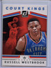 Russell Westbrook 2017-18 Donruss, Court Kings #30