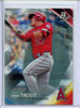 Mike Trout 2017 Bowman Platinum #100A