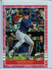 Christian Yelich 2019 Donruss, Highlights #H7 Pink Firework