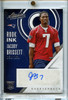 Jacoby Brissett 2016 Absolute, Rook Ink #30 Silver (#150/150)
