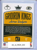 Aaron Rodgers 2016 Donruss, Gridiron Kings #6