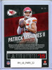 Patrick Mahomes II 2018 Prestige #22