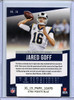 Jared Goff 2019 Prestige #16 Xtra Points Blue