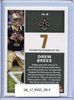 Drew Brees 2017 Score, Standout Numbers #4