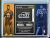Donovan Mitchell, Tony Bradley 2017-18 Contenders, Rookie Ticket Dual Swatches #RTD-15 (1)