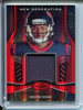 Deshaun Watson 2017 Certified, New Generation Jerseys #NG-DW Mirror Red (#040/299)