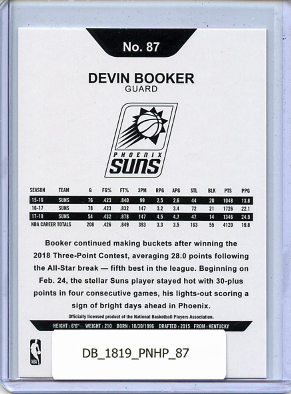 Devin Booker 2018-19 Hoops #87