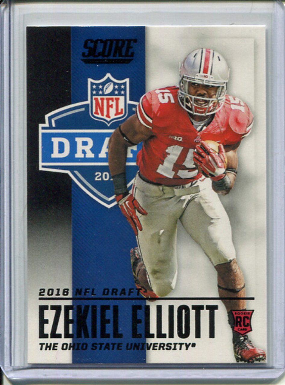 Ezekiel Elliott 2016 Score, NFL Draft #4 Black