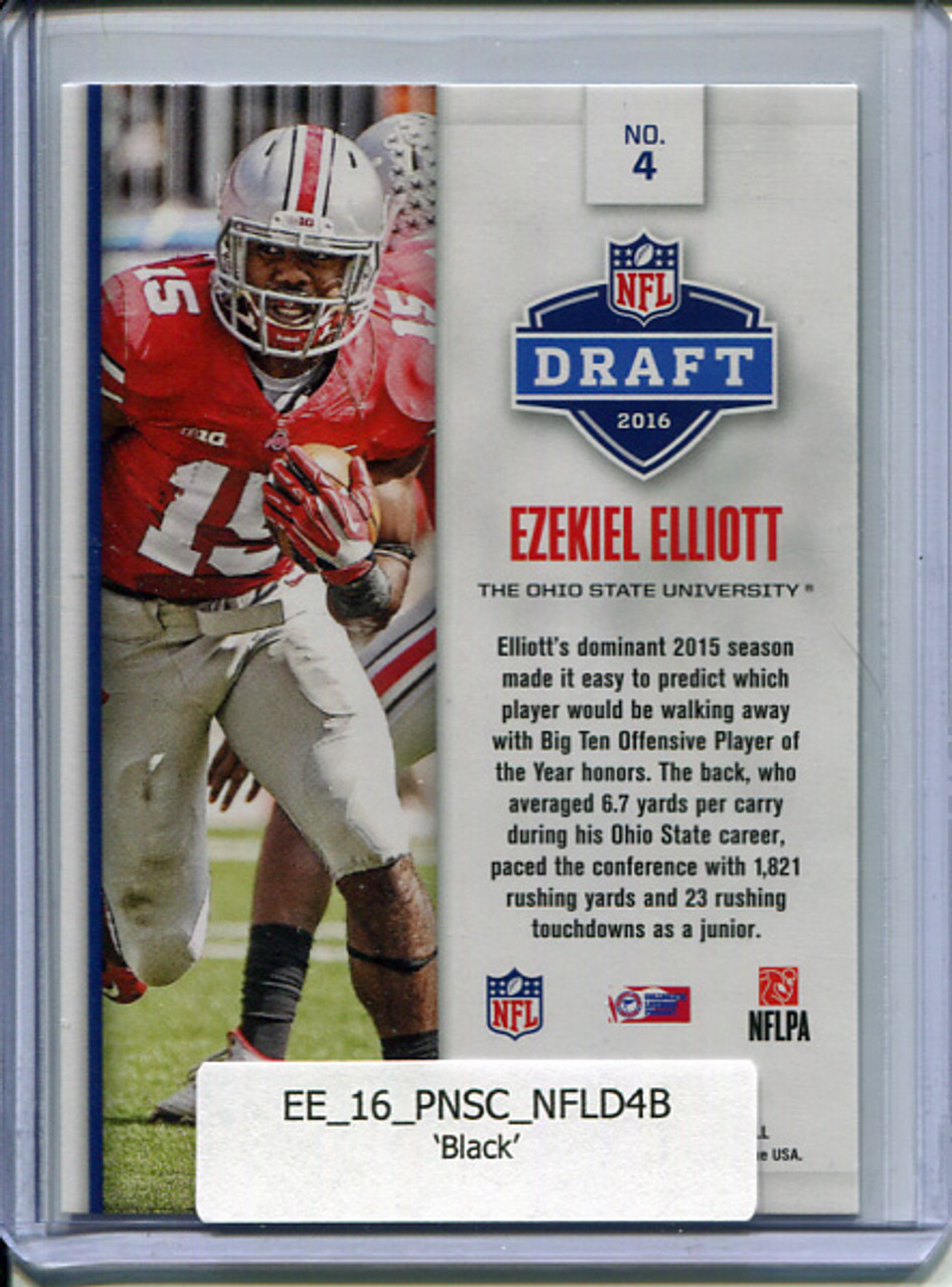 Ezekiel Elliott 2016 Score, NFL Draft #4 Black