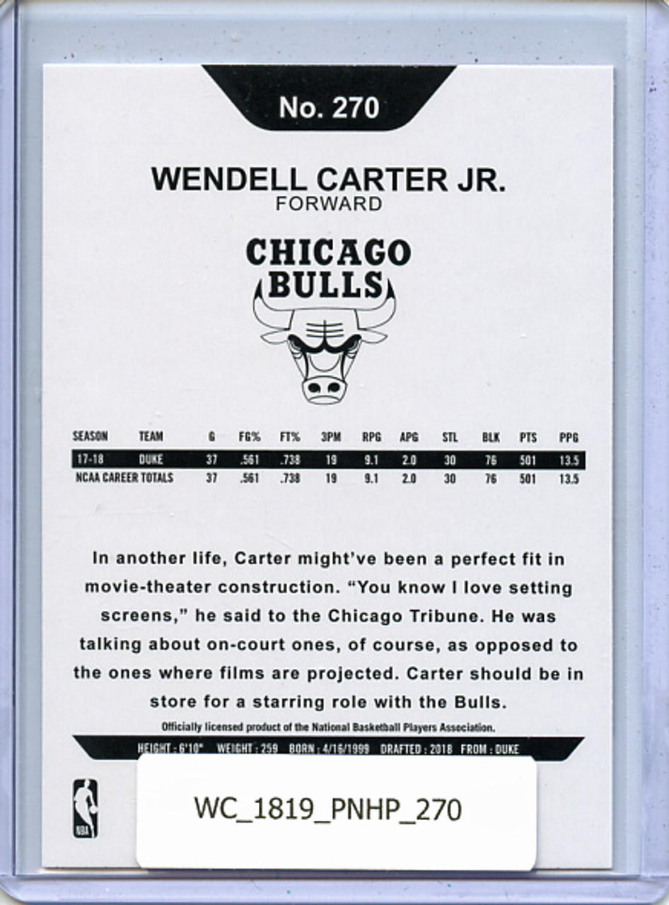 Wendell Carter Jr. 2018-19 Hoops #270
