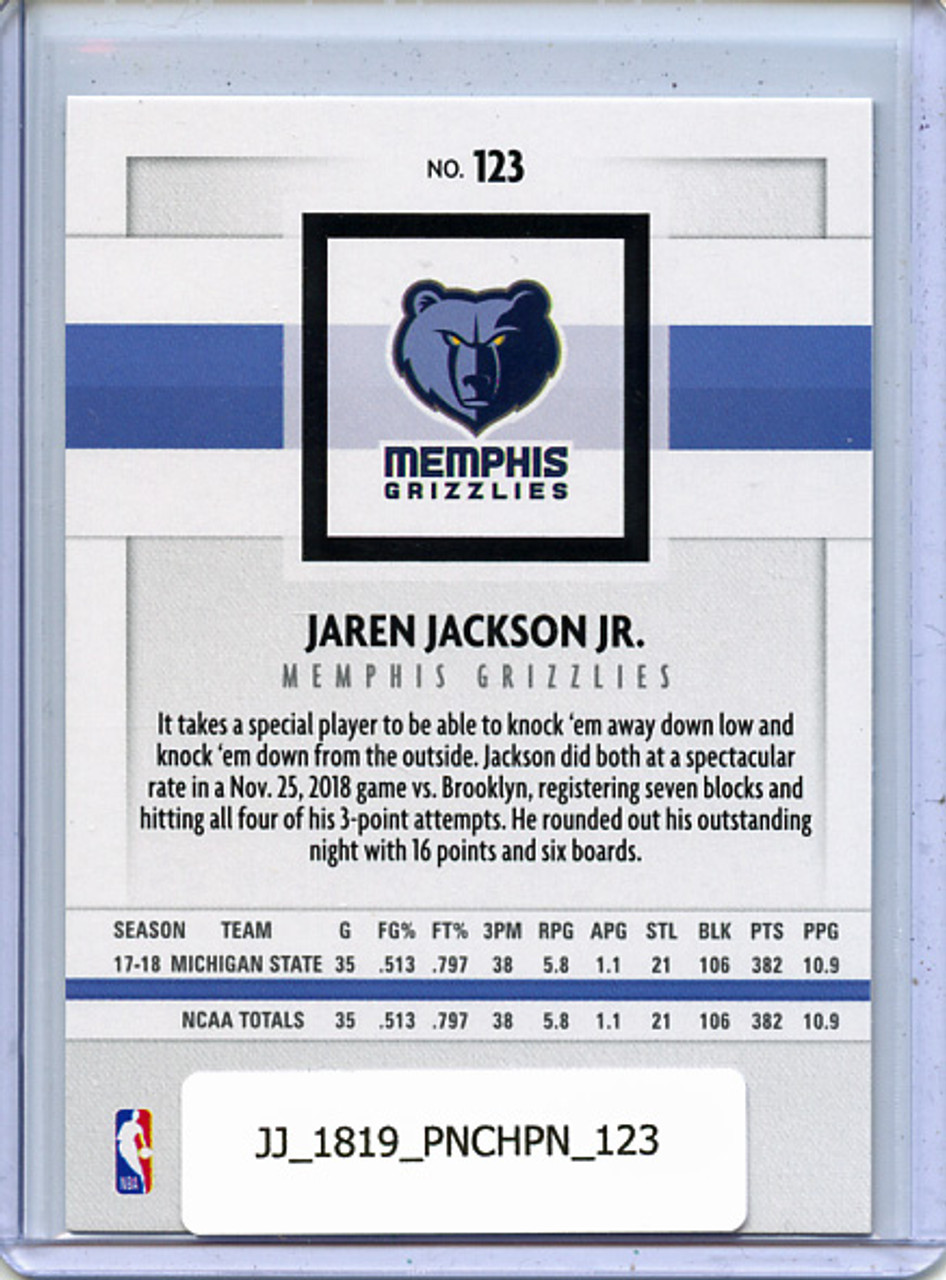 Jaren Jackson Jr. 2018-19 Chronicles, Panini #123