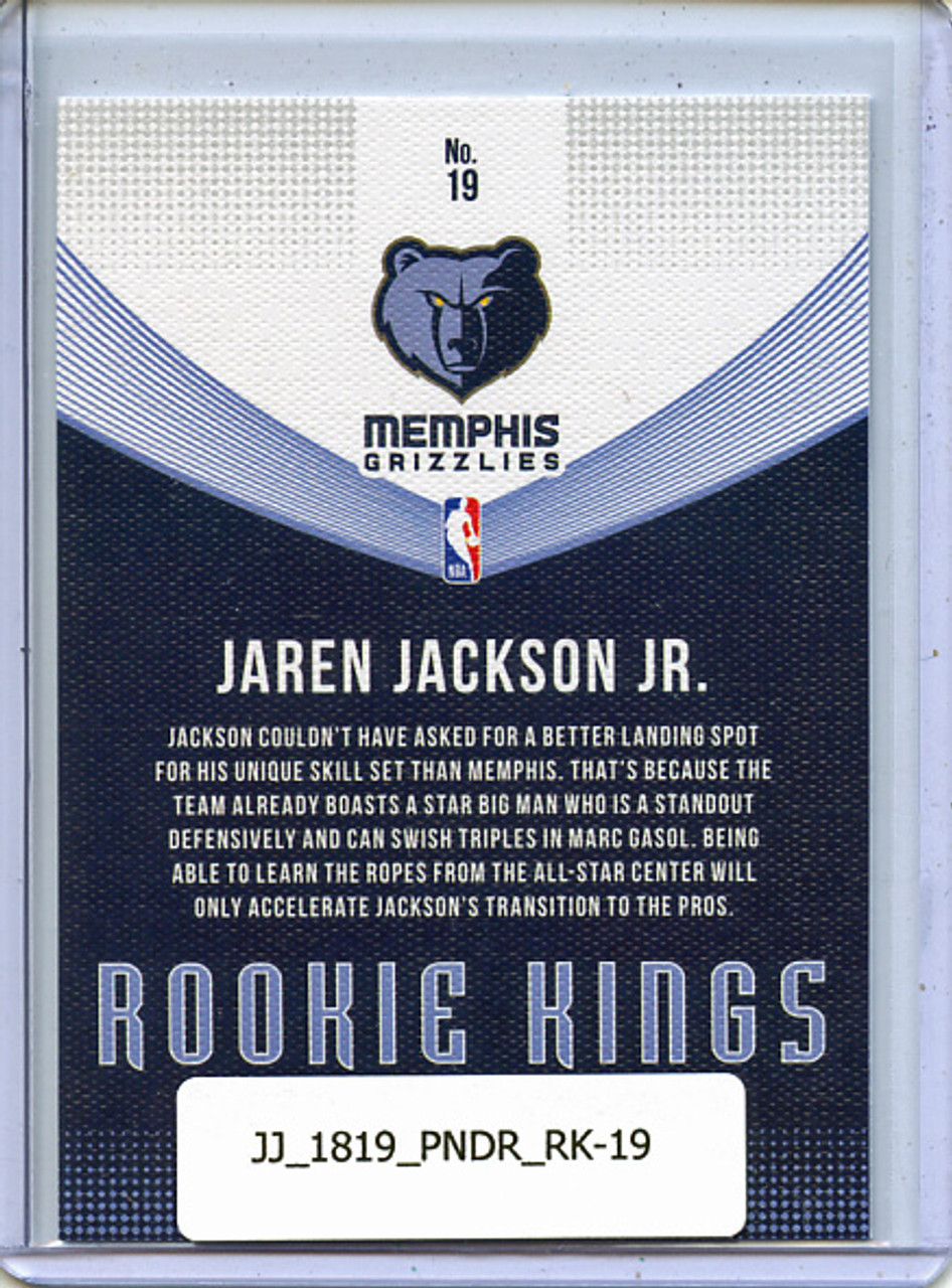 Jaren Jackson Jr. 2018-19 Donruss, Rookie Kings #19