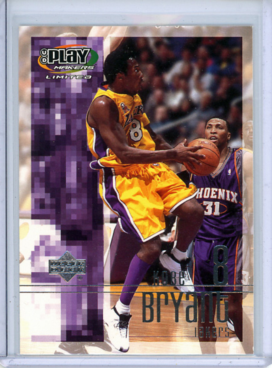 Kobe Bryant 2001-02 Upper Deck Playmakers #39