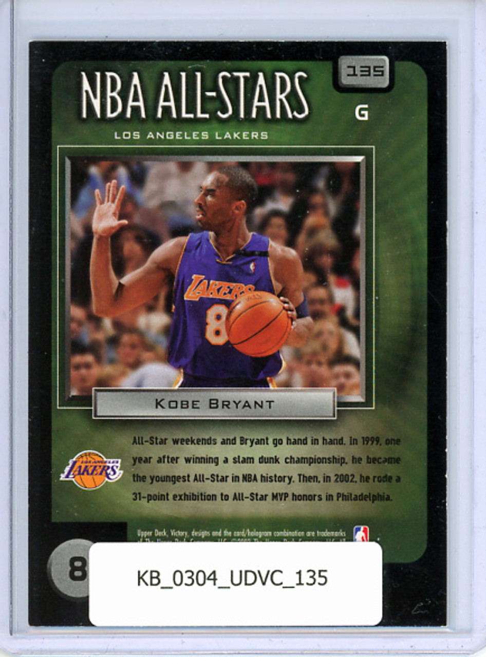 Kobe Bryant 2003-04 Victory #135 All-Stars