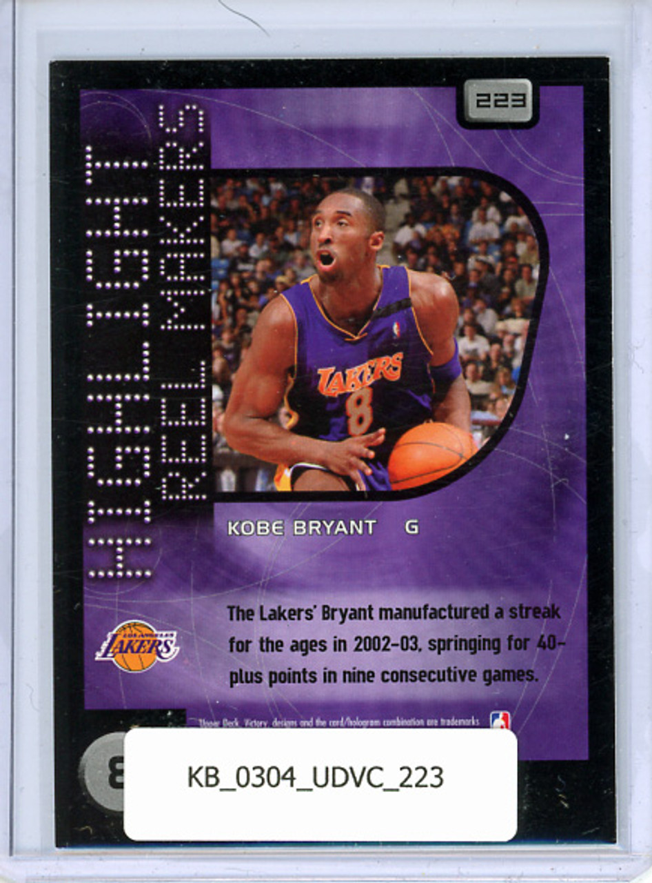 Kobe Bryant 2003-04 Victory #223 Highlight Reel Makers