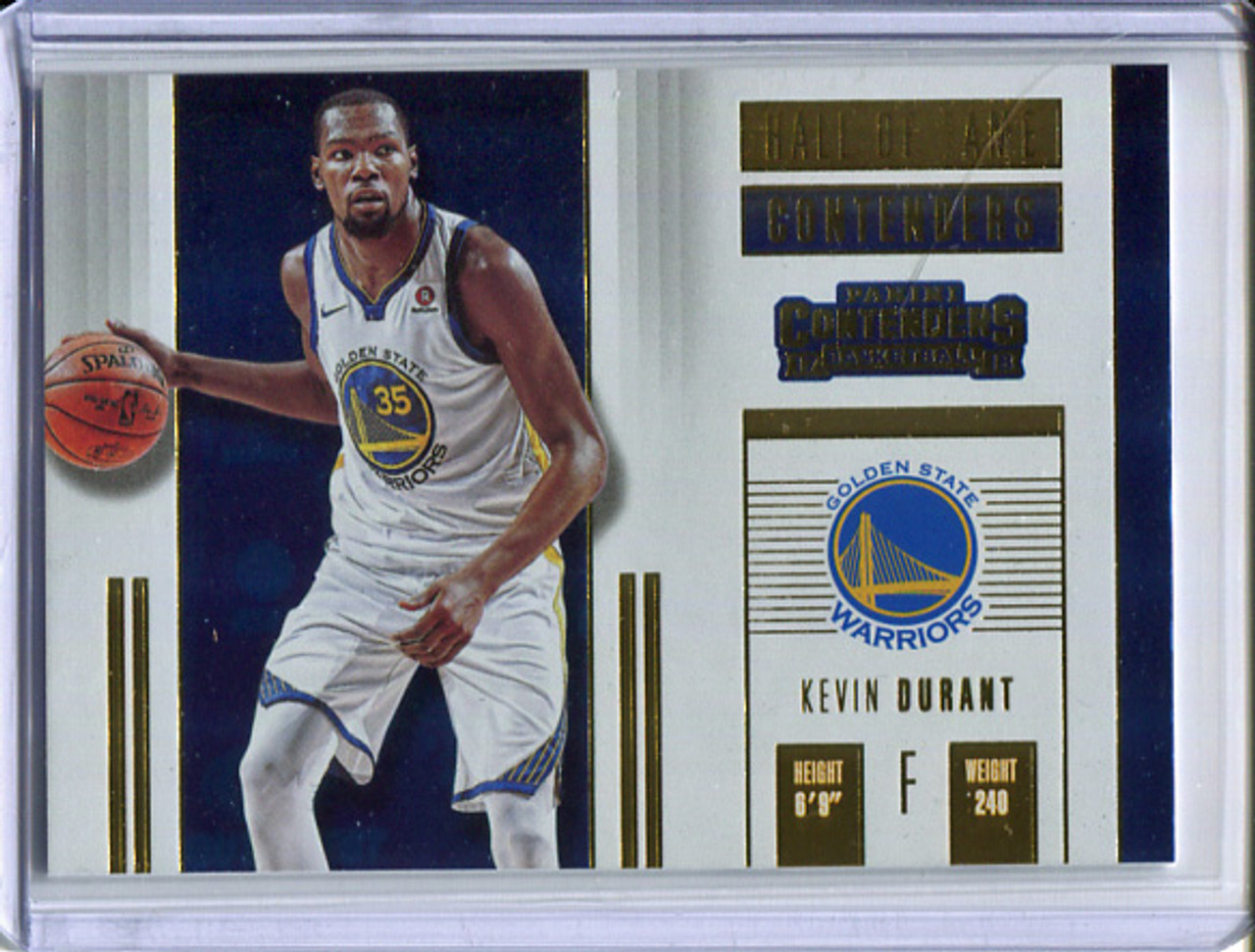 Kevin Durant 2017-18 Contenders, Hall of Fame Contenders #18
