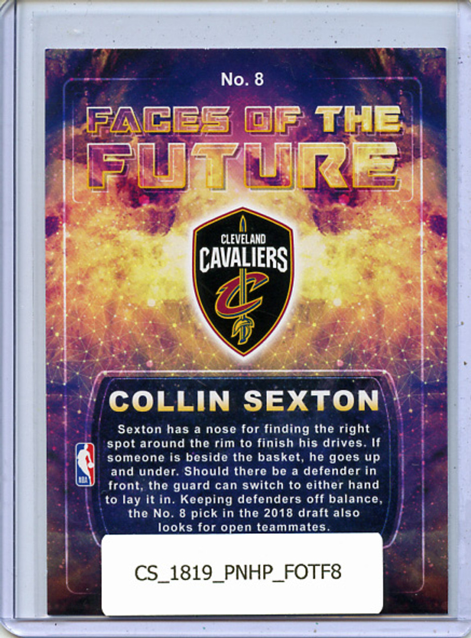 Collin Sexton 2018-19 Hoops, Faces of the Future #8