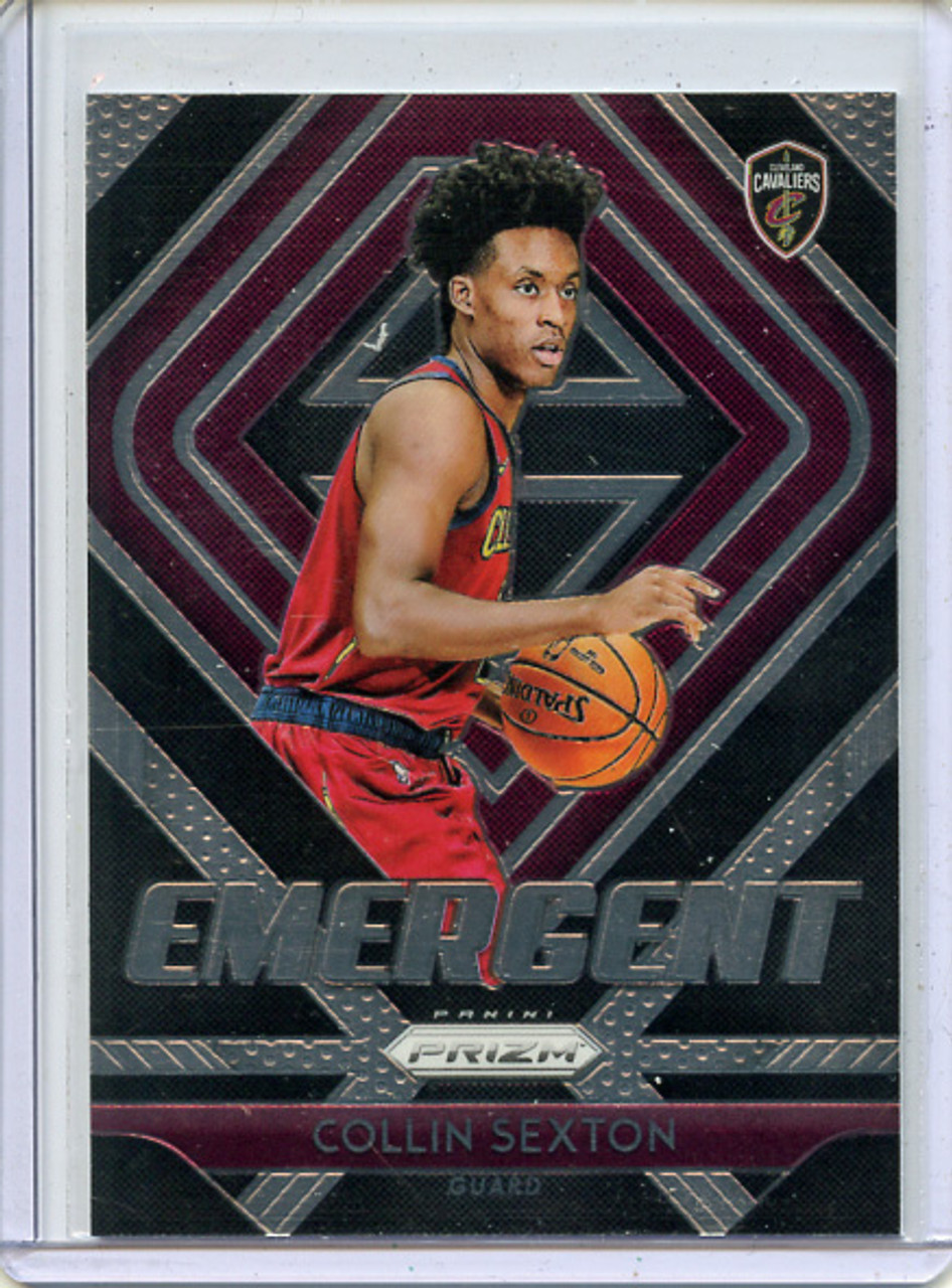 Collin Sexton 2018-19 Prizm, Emergent #8