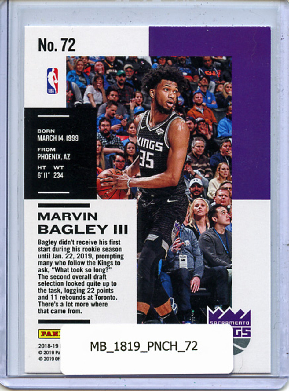 Marvin Bagley III 2018-19 Chronicles #72