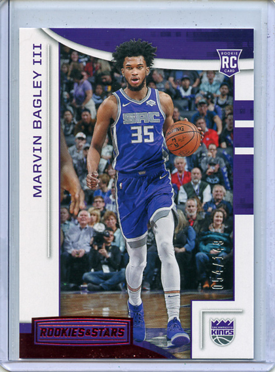 Marvin Bagley III 2018-19 Chronicles, Rookies & Stars #615 Red (#054/149)