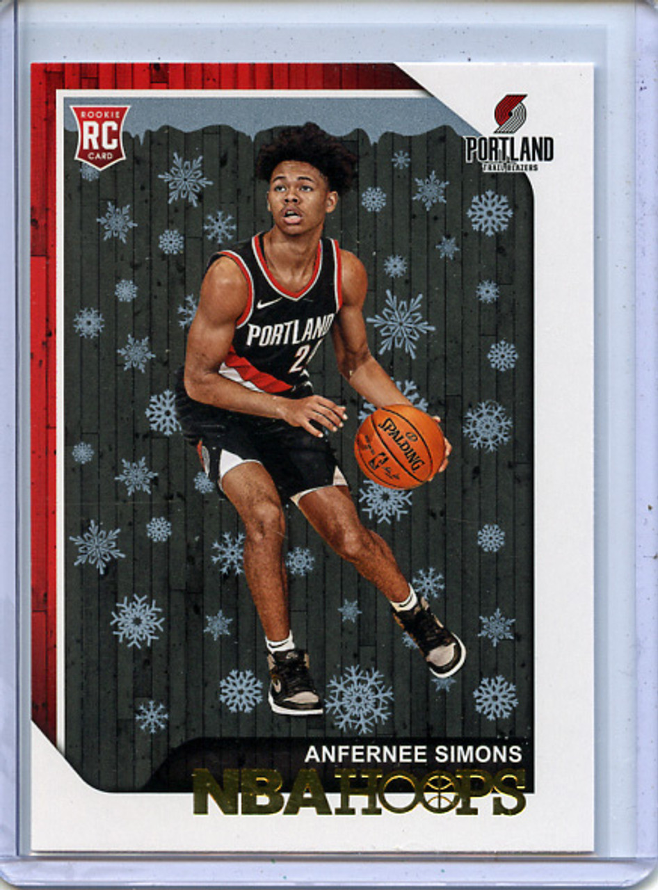 Anfernee Simons 2018-19 Hoops #277 Winter