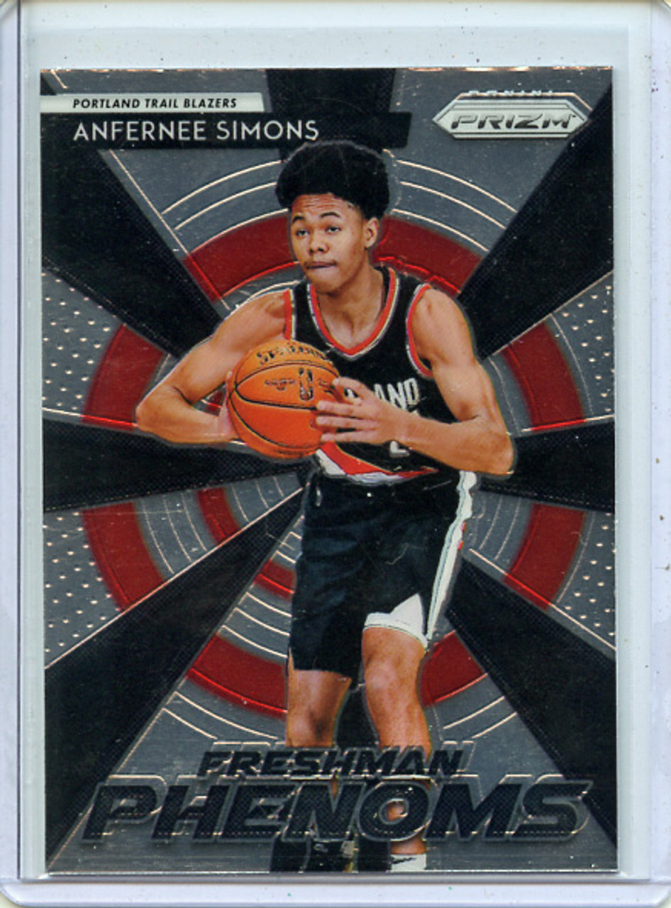 Anfernee Simons 2018-19 Prizm, Freshman Phenoms #2