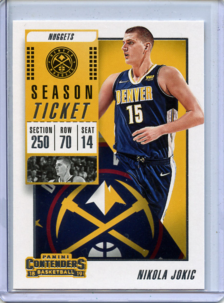 Nikola Jokic 2018-19 Contenders #26