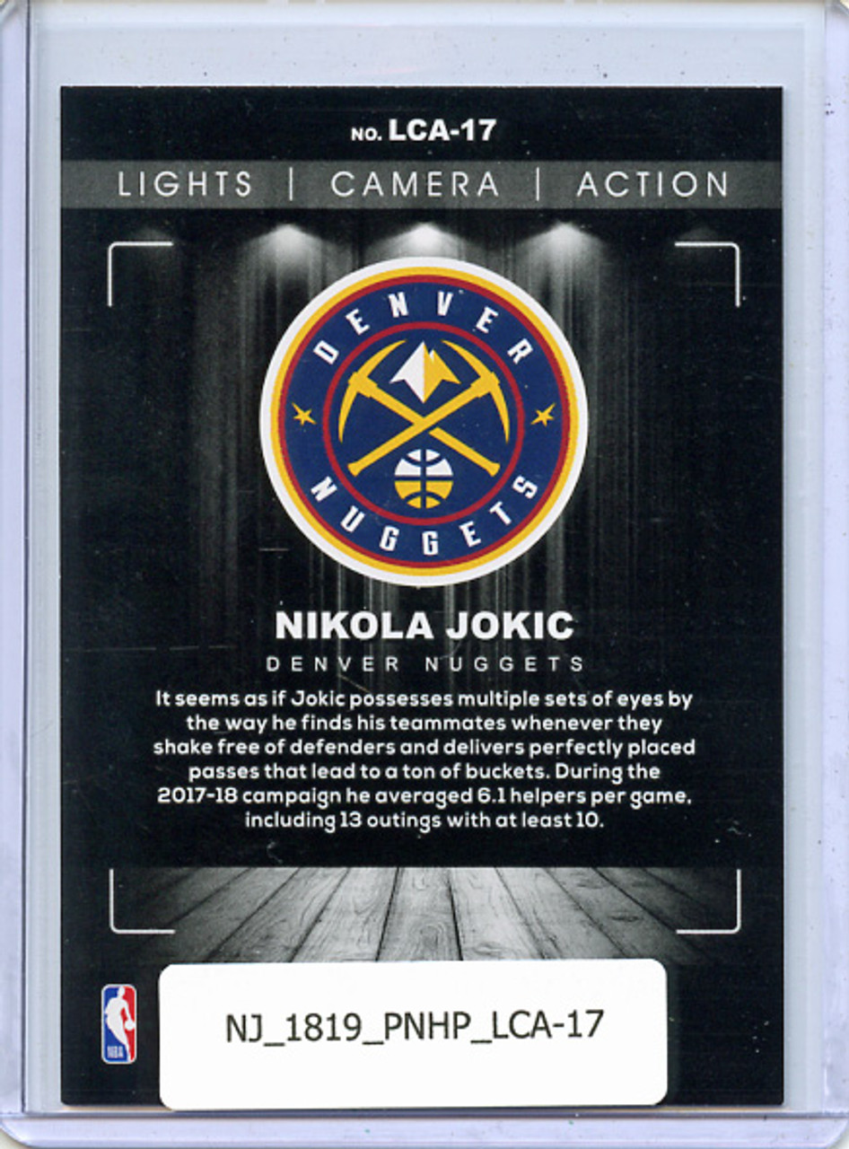 Nikola Jokic 2018-19 Hoops, Lights Camera Action #LCA-17