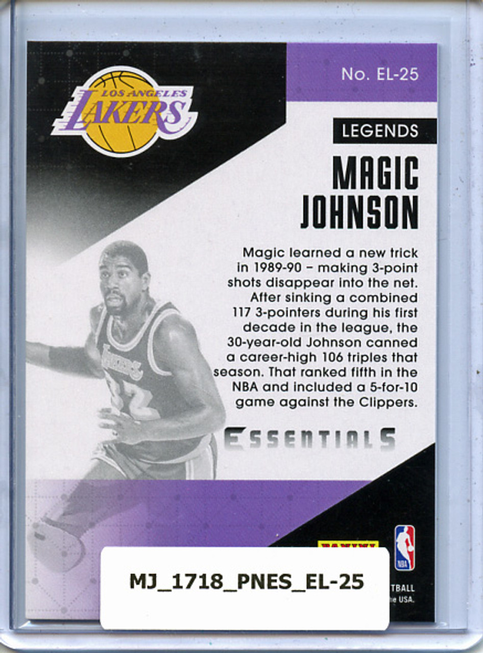Magic Johnson 2017-18 Essentials, Essential Legends #EL-25