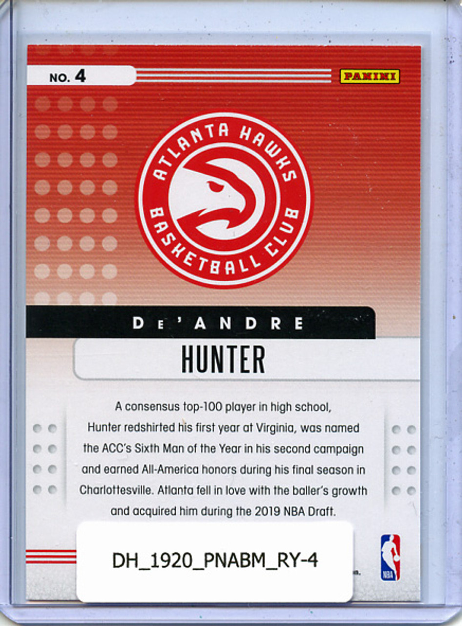 De'Andre Hunter 2019-20 Absolute, Rookies Yellow #4