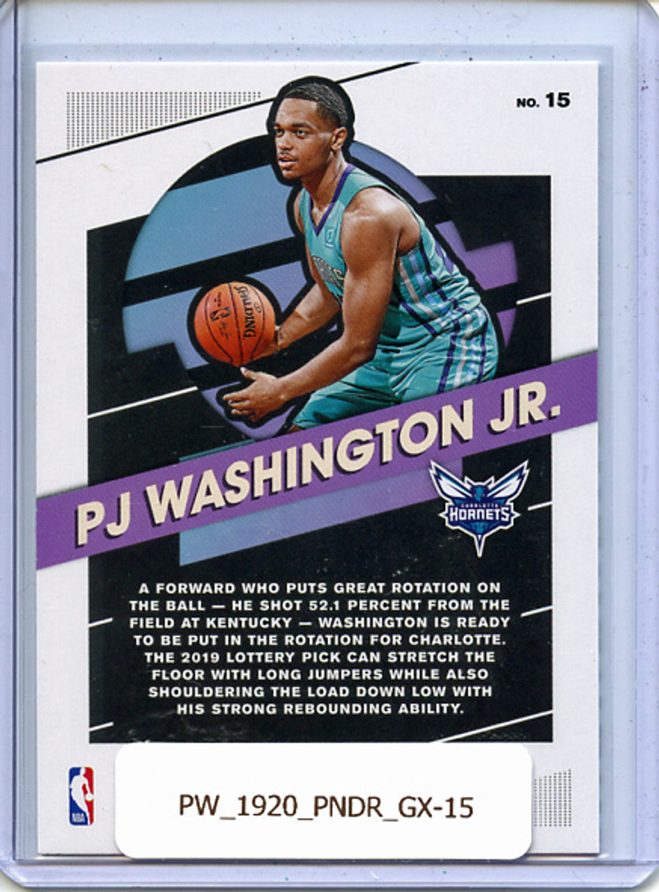 PJ Washington Jr. 2019-20 Donruss, Great X-Pectations #15