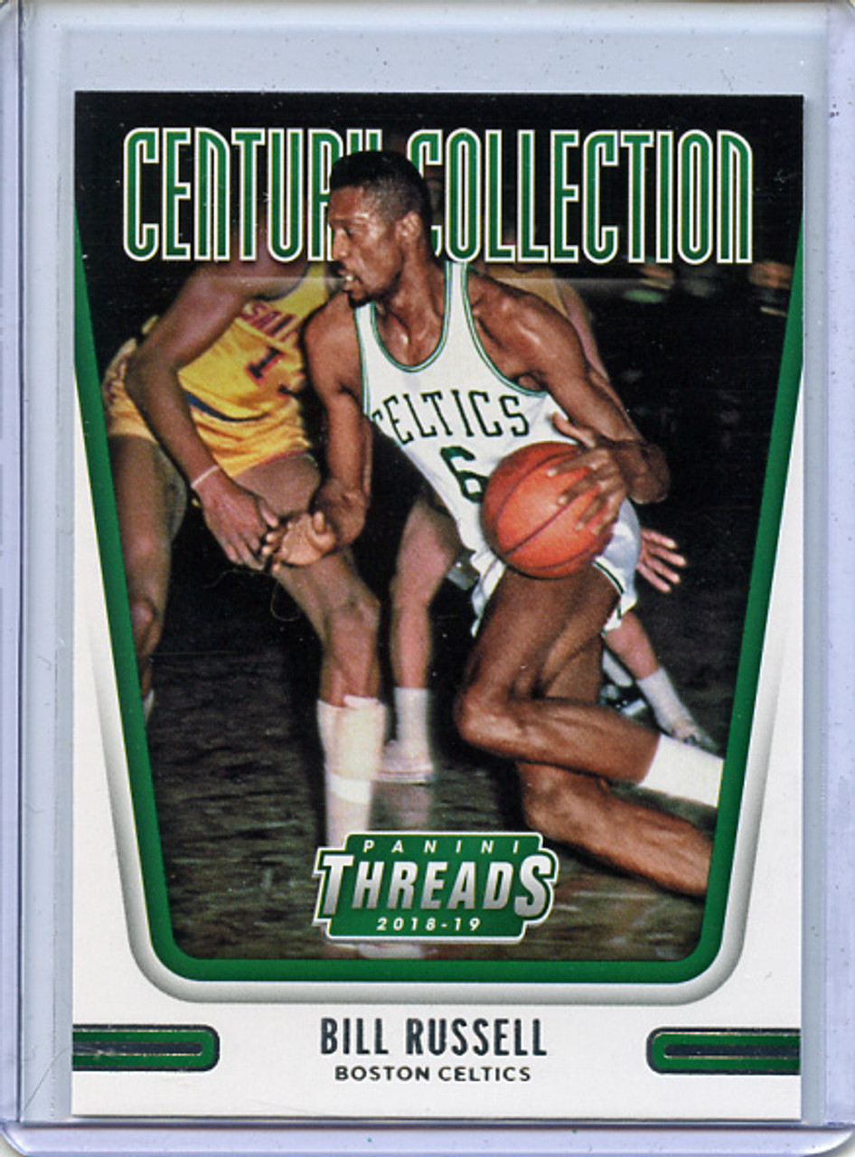 Bill Russell 2018-19 Threads, Century Collection #5