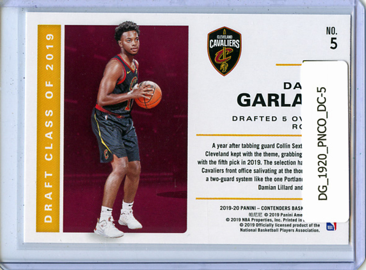 Darius Garland 2019-20 Contenders, 2019 Draft Class #5