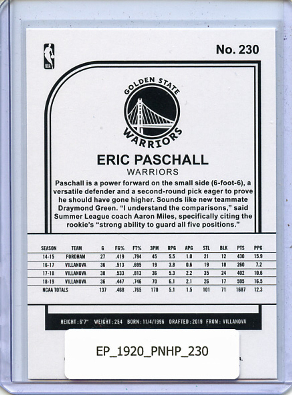 Eric Paschall 2019-20 Hoops #230