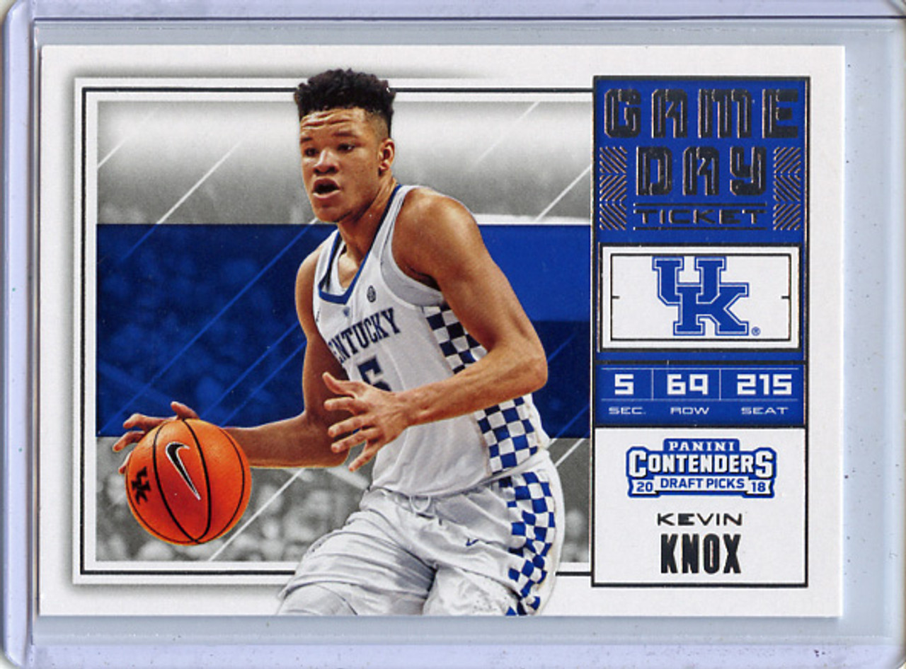 Kevin Knox 2018-19 Contenders Draft Picks, Game Day Tickets #11