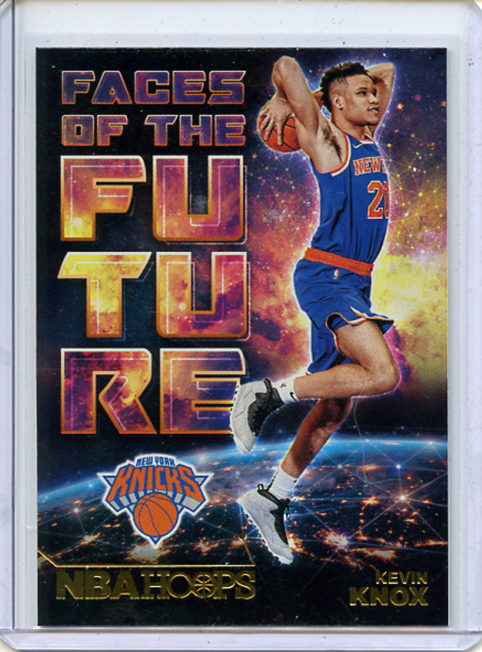 Kevin Knox 2018-19 Hoops, Faces of the Future #9 Holo