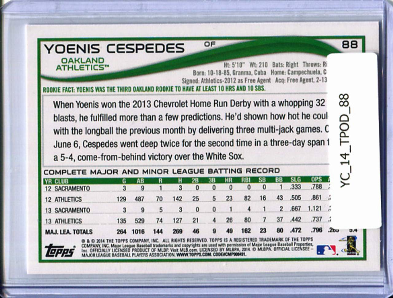 Yoenis Cespedes 2014 Opening Day #88