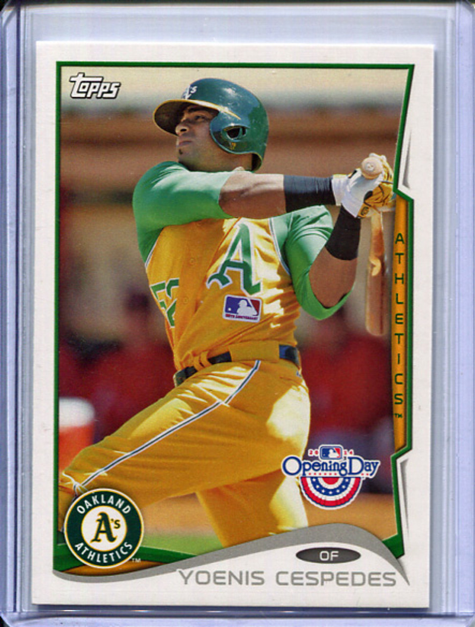 Yoenis Cespedes 2014 Opening Day #88