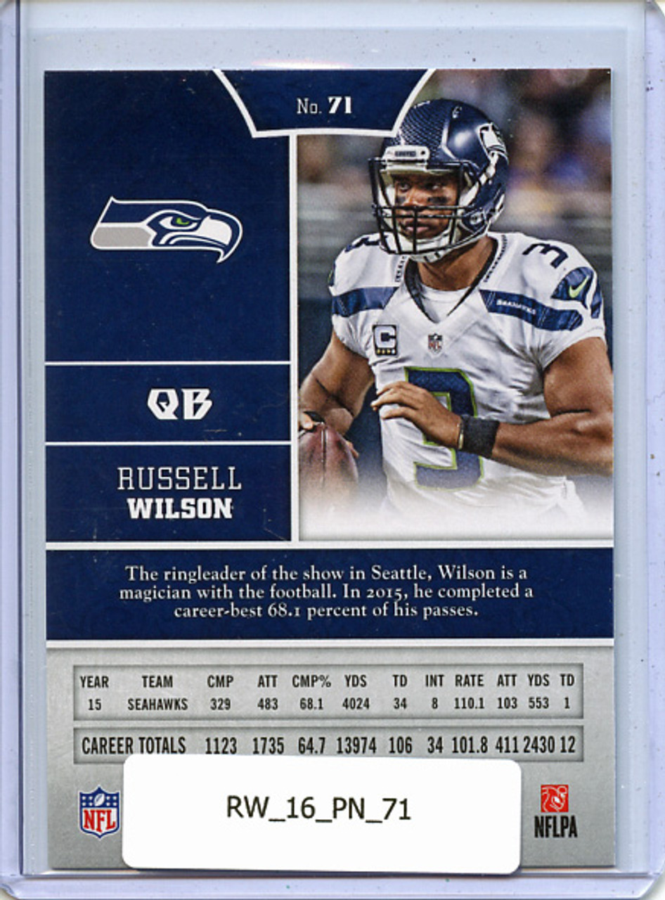 Russell Wilson 2016 Panini #71