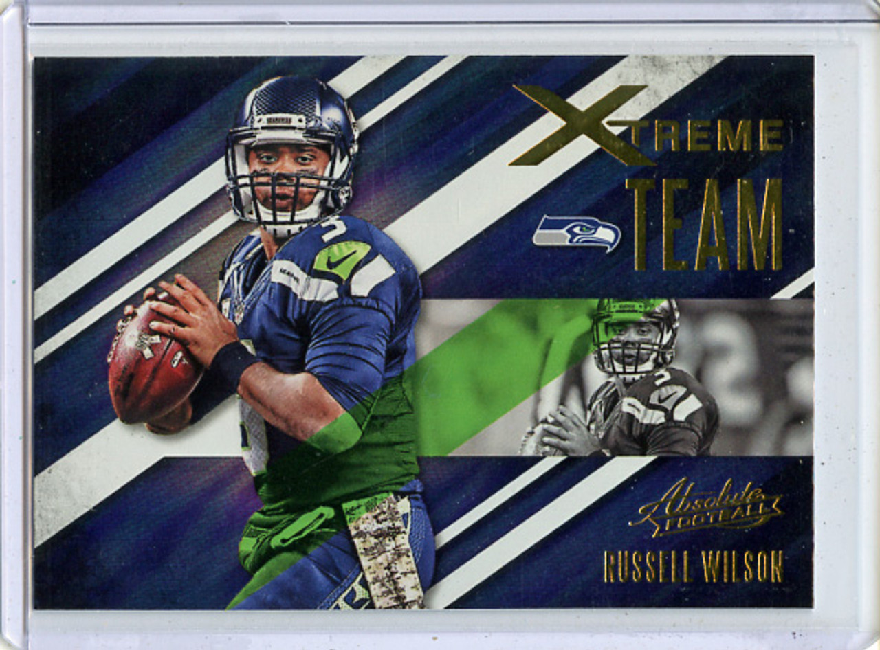 Russell Wilson 2016 Absolute, Xtreme Team #3 Retail