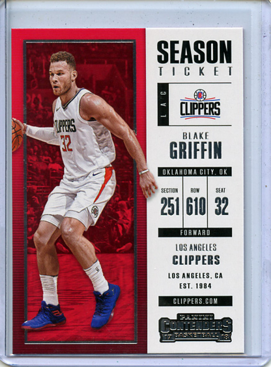 Blake Griffin 2017-18 Contenders #39