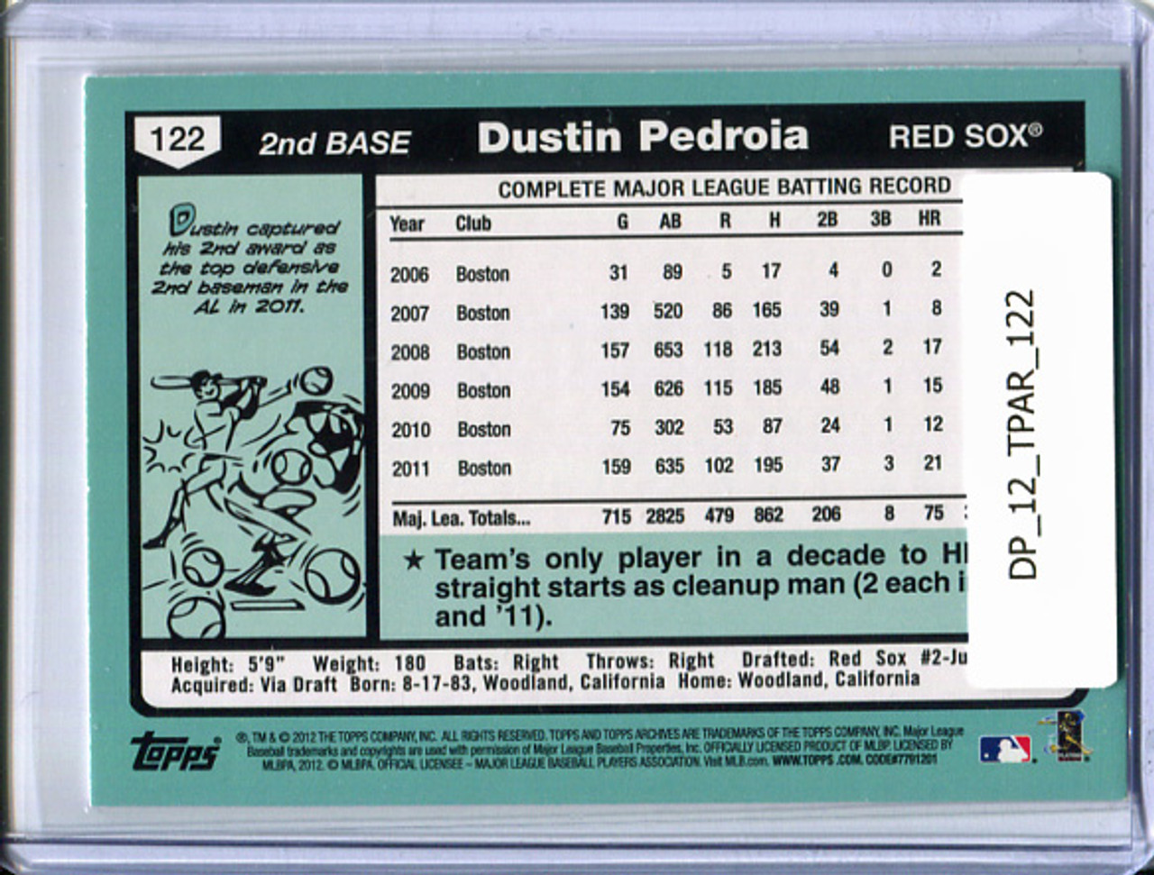 Dustin Pedroia 2012 Archives #122