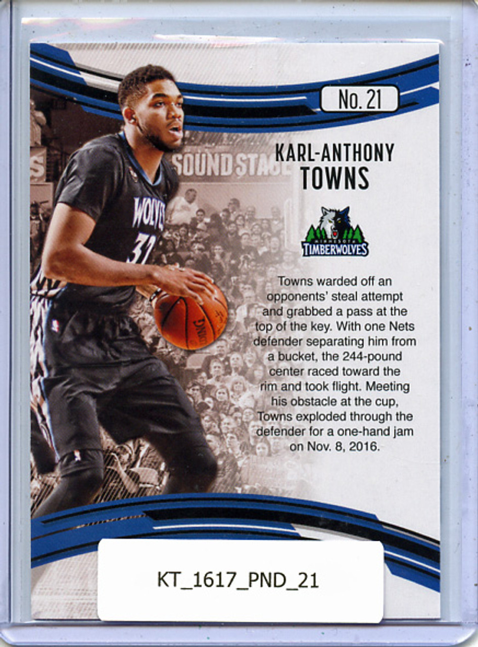 Karl-Anthony Towns 2016-17 Panini Day #21