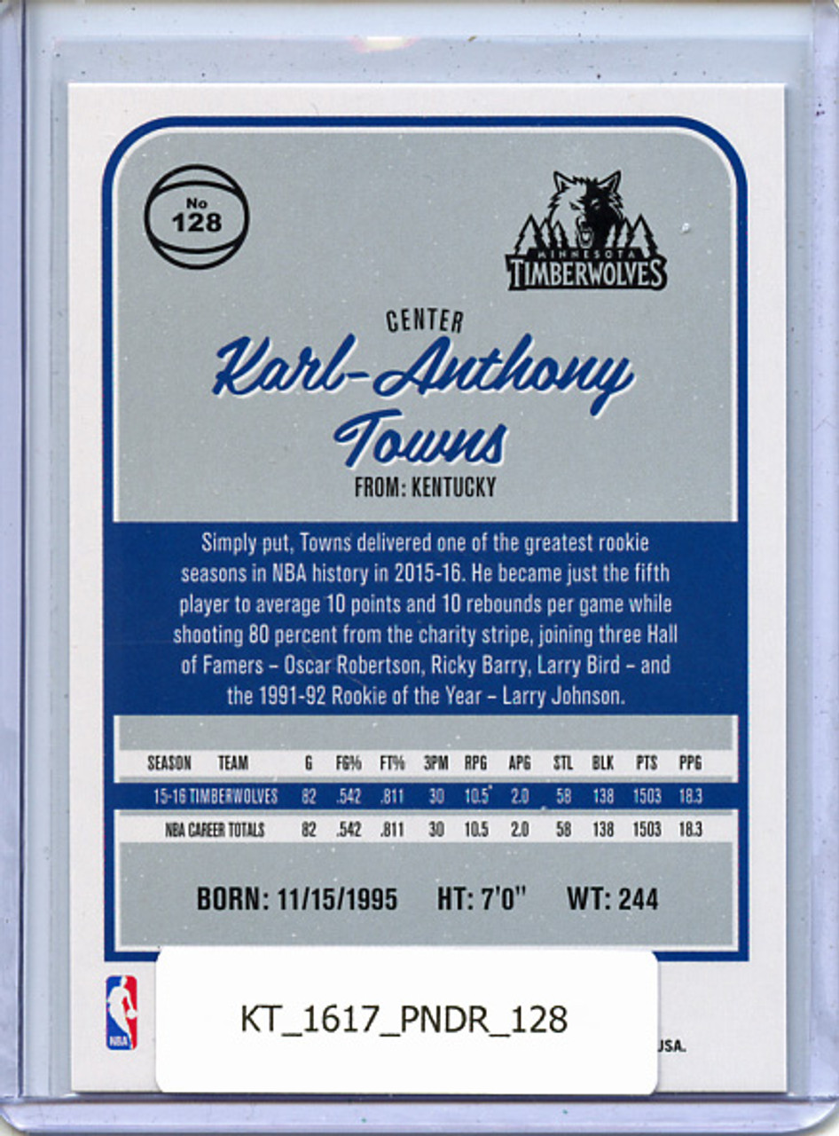 Karl-Anthony Towns 2016-17 Donruss #128