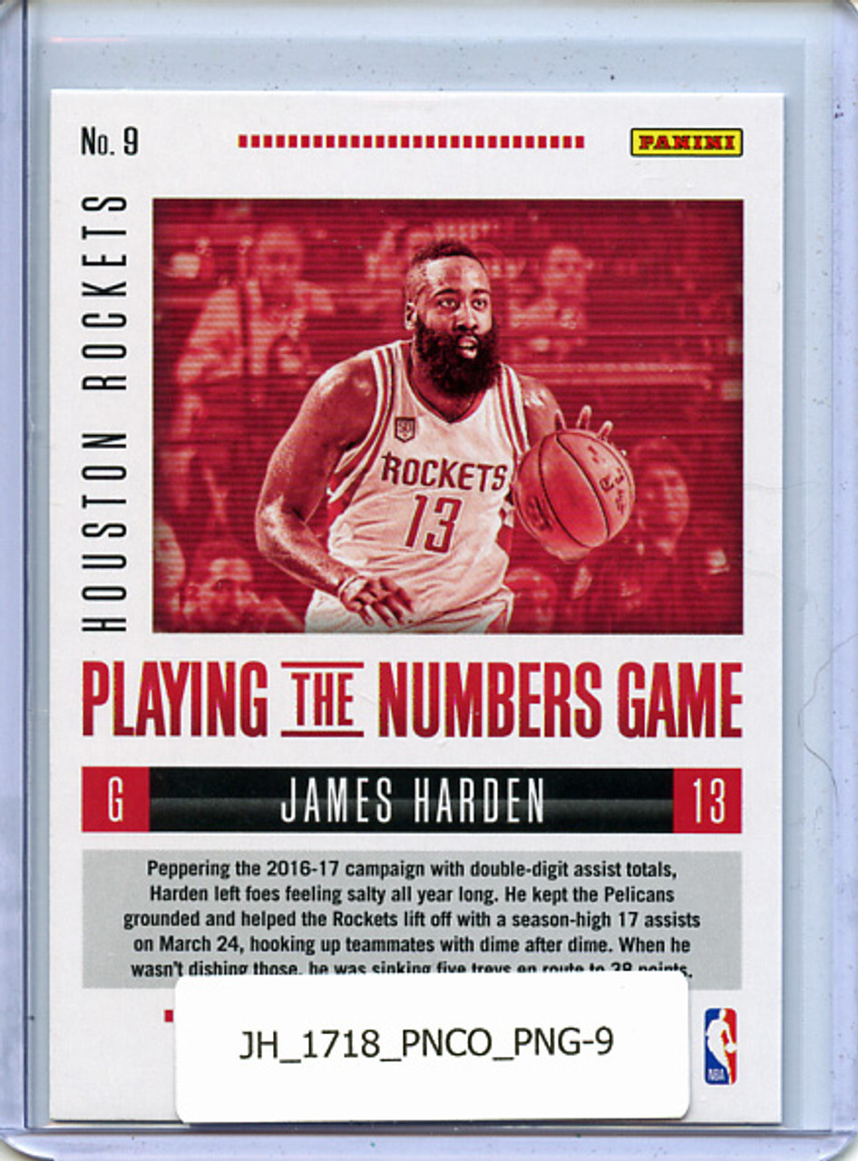 James Harden 2017-18 Contenders, Playing the Numbers Game #9