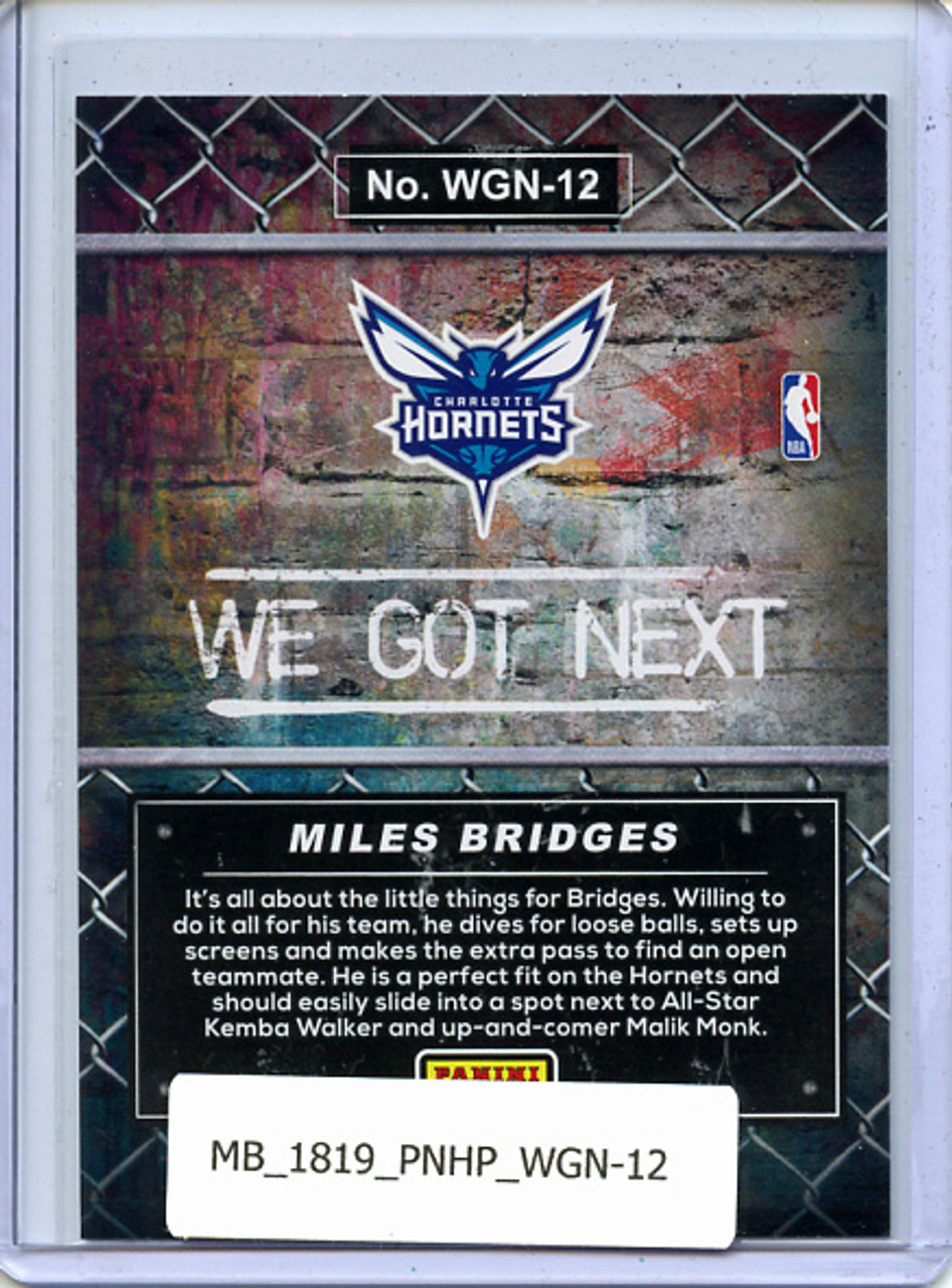 Miles Bridges 2018-19 Hoops, We Got Next #WGN-12